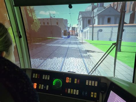 Symulator Tramwaju Ngt Katedra Pojazd W Szynowych I Transportu