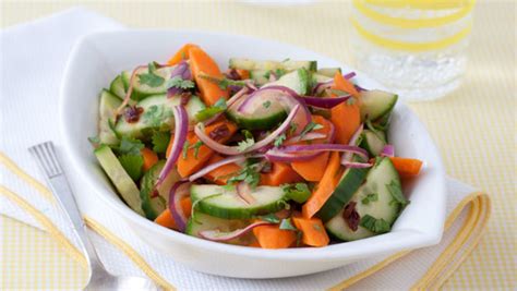 Carrot Cucumber Salad Parade