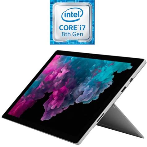 سعر ومواصفات لاب توب Microsoft Surface Pro 6 Intel Core I7 8650u