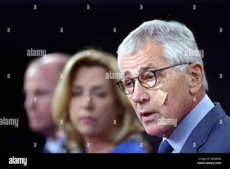 Washington DC USA 14th Nov 2014 U S Defense Secretary Chuck Hagel