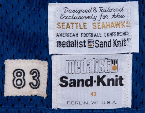 Seattle Seahawks 1983-88 Home Jersey