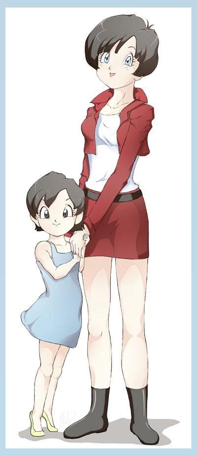 Videl And Pan By Pearflower On Deviantart Жемчуг дракона Дракон