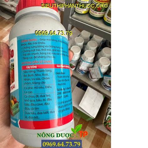 CANXI BO Dẻo Cuống Trái Chống Rụng Trái Nứt Trái Thối Trái Cứng