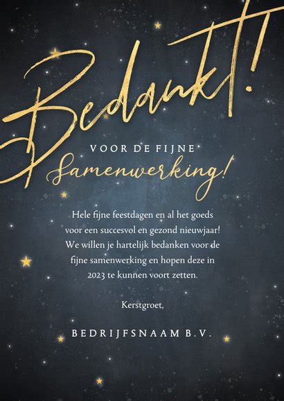 Moderne Zakelijke Kerst Fotokaart Bedankt Foto Kaartje Go