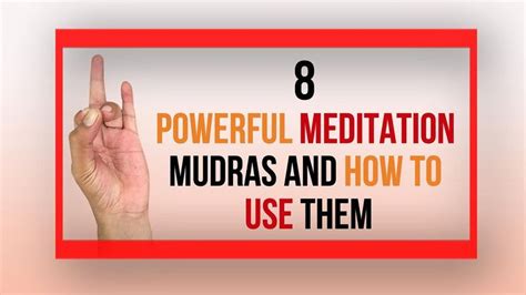 Powerful Meditation Mudras and How to Use Them | Power of meditation ...