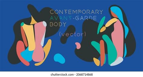 Abstract Woman Drawing Naked Surreal Body Stock Vector Royalty Free 2068714868 Shutterstock