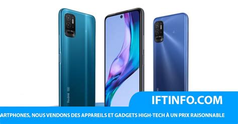 IFTINFO Xiaomi Lance Un Nouveau Redmi Note 10T Au Japon IFT Shop