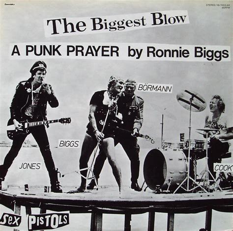 Jolly Jokers Ohrenbalsam SEX PISTOLS A PUNK PRAYER BY RONNIE BIGGS