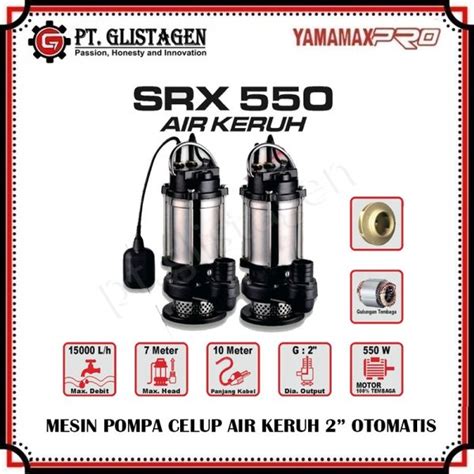 Jual Mesin Pompa Celup Air Kotor Keruh Submersible W Inch Yamamax