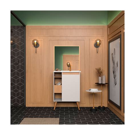 MUEBLE PARA BAÑO DREAMLINE CZM X X CM NUDE ESPEJO JUEGO Ferretería