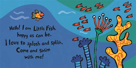 Swim With Little Fish Bath Book Lucy Cousins