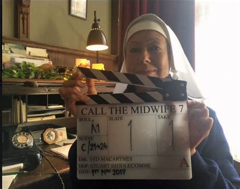 Call the Midwife Filming series 7, with Sister Julienne (Jenny Agutter ...