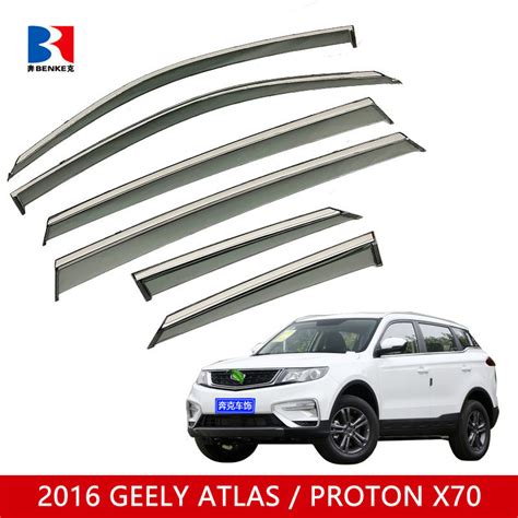 Premium Smoke Black Injection Stainless Steel For Geely Coolray