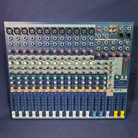 Soundcraft EFX12 - 12X2 Channel Mixer With Lexicon Effects | Long & McQuade