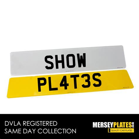 Show Plates Number Plates – Mersey Plates | Local Licence plates | New ...