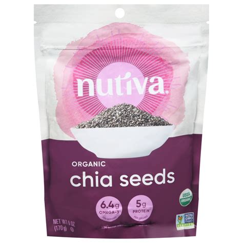 Save On Nutiva Chia Seeds Organic Order Online Delivery Giant