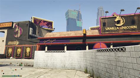 Vanilla Unicorn S Rooftop Billboard Gta Mods