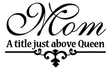 Mothers Day Vinyl Decal Mom A Title Just Above By Vinylskygraphics 14