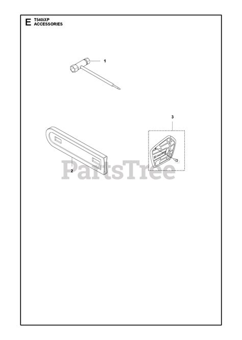 Husqvarna T 540 Ixp Husqvarna Chainsaw Accessories Parts Lookup With Diagrams Partstree