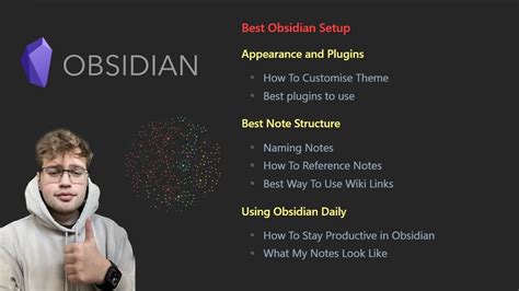 Best Obsidian Setup For Students Walkthrough And Examples Youtube