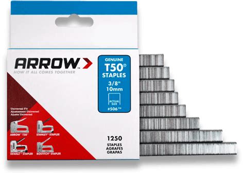 Arrow T50 Staples Heavy Duty Roofing Staples Arrow Fastener