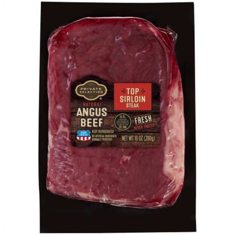 Private Selection Top Sirloin Angus Beef Steak Oz Jay C Food Stores