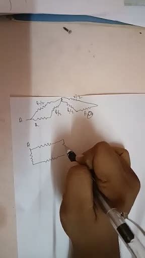 The Figure Shows A Network Of Resistor Each Having Value 12Ω Find The Eq