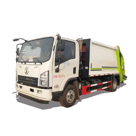 Good Quality Shacman Cbm Sanitation Compressed Garbage Truck China