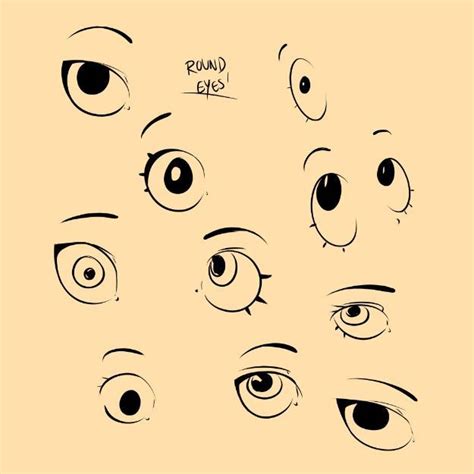 Eye Drawing Tutorials Draw Cute Round Anime Eyes Eays Ways To Learn