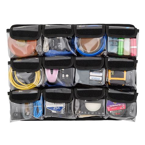 Pelican 1560 Lid Organizer (12 clear pockets) » Camera Essentials