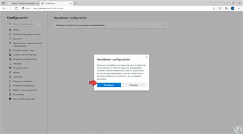 C Mo Restaurar Microsoft Edge Windows Solvetic