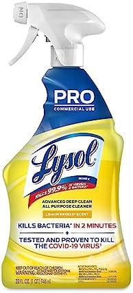 Amazon Lysol Limpiador Multiusos Aerosol Sanitizante Y