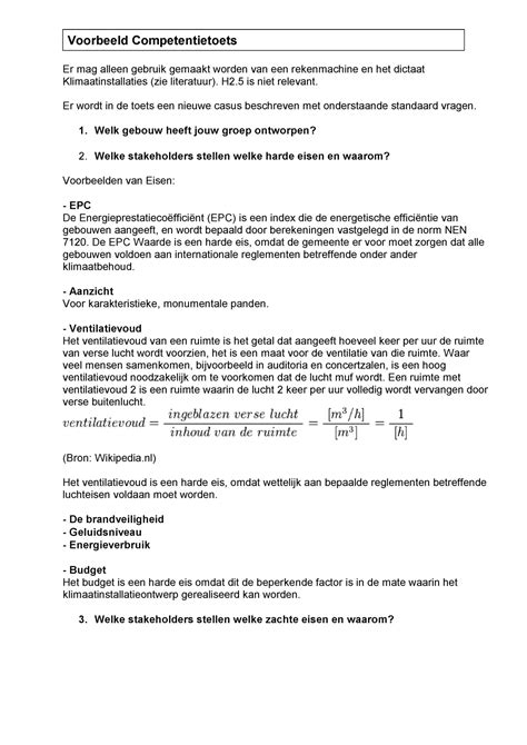 Proef Oefen Tentamen 2013 Vragen Voorbeeld Competentietoets Er Mag