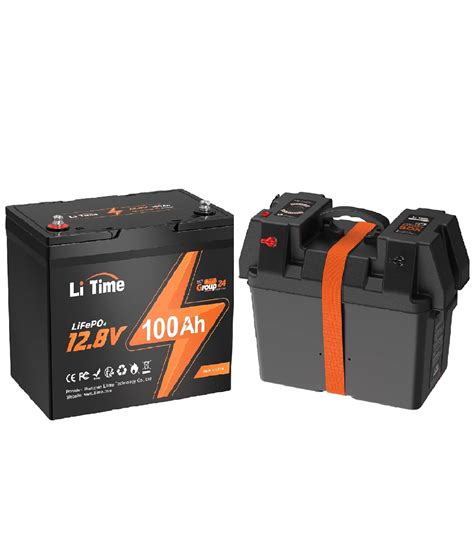 Litime V Ah Rv Lifepo Lithium Battery With Battery Box Higher