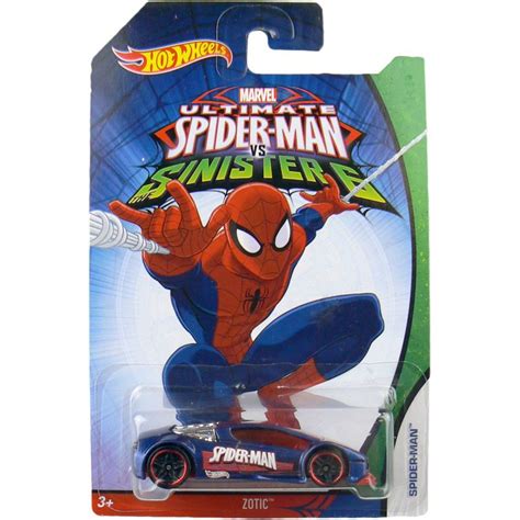 Hot Wheels Spiderman Aut Ko Zotic Spider Man Max Kovy Hra Ky