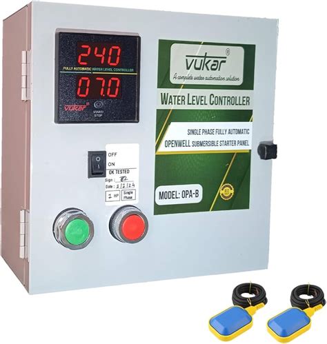 Three Phase Digital Water Level Controller For Borewell Off