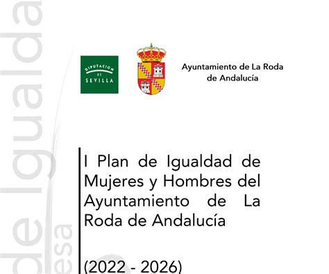 I Plan Igualdad Ayto La Roda De AndalucÍa