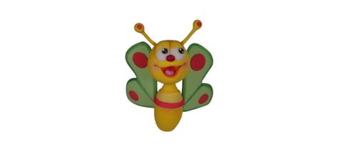 Butterfly From BabyTV - Fondant Cake Topper Tutorial - Fondant Academy