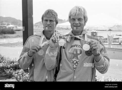 OLYMPIC SUMMER GAMES IN LOS ANGELES 1984Per Inge Bengtsson And Lars