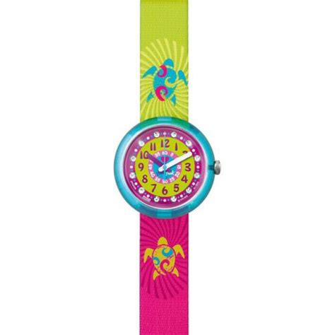 Reloj Flik Flak Turquoise Splashy Flashy Fpnp