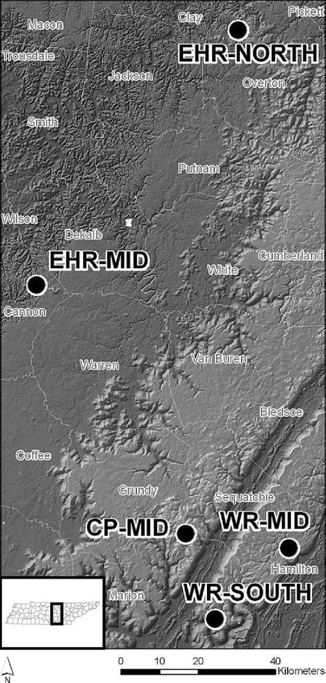 —the Cumberland Plateau And Eastern Highland Rim In South Central