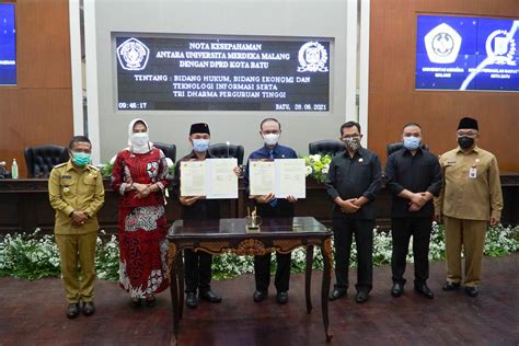 DPRD Kota Batu Gandeng UNMER Malang Siapkan Pola Kerjasama Bidang