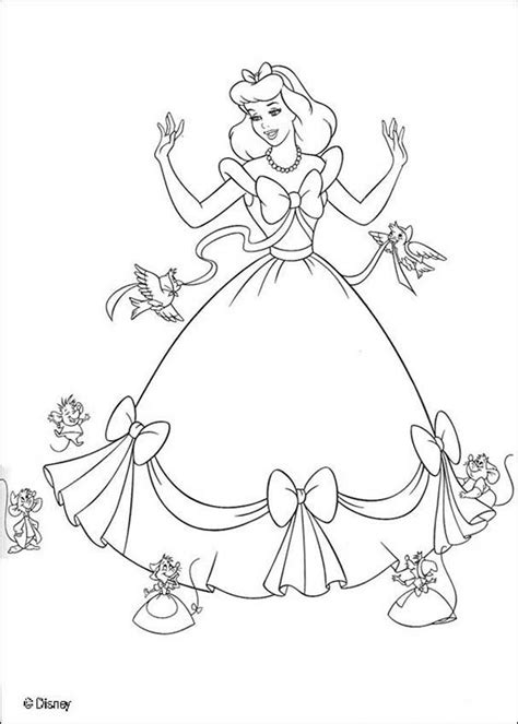 Cenicienta Just Color Niños Dibujos Para Colorear Para Niños