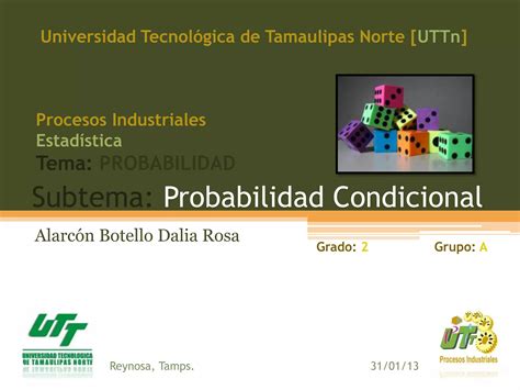 Probabilidad Condicional Ppt