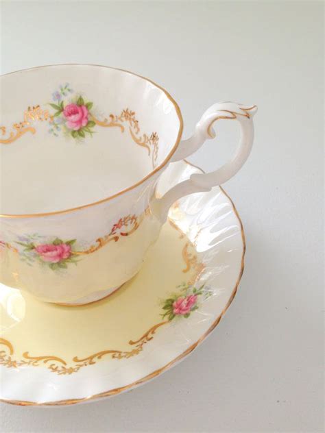 Vintage Royal Albert Tea Cup And Saucer Invitation Series Etsy Royal