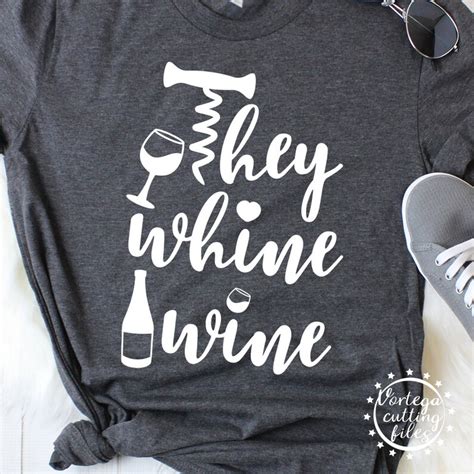 They Whine I Wine Svg Dxf Wine Mom Svg Cut File Mom Quote Svg Etsy