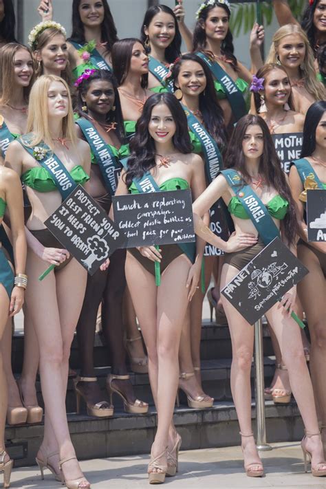 Đại diện Việt Nam diện bikini khoe body nổi bật kéo đến dàn thí sinh Hoa hậu Trái đất đúng