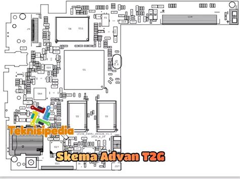 Skema Advan T2g Diagram Dan Layout Teknisipedia