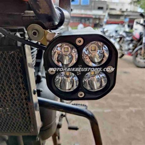 Hjg Led Cree Led W Fog Lights With Cap Pc Motorbikecustoms