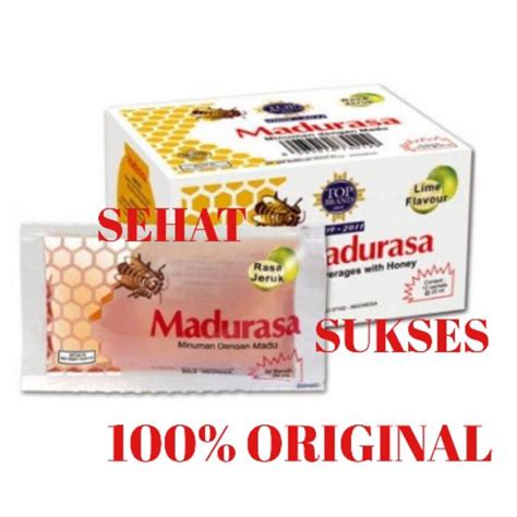 Jual MADURASA Isi 12 Sachet Rasa Jeruk Nipis Shopee Indonesia